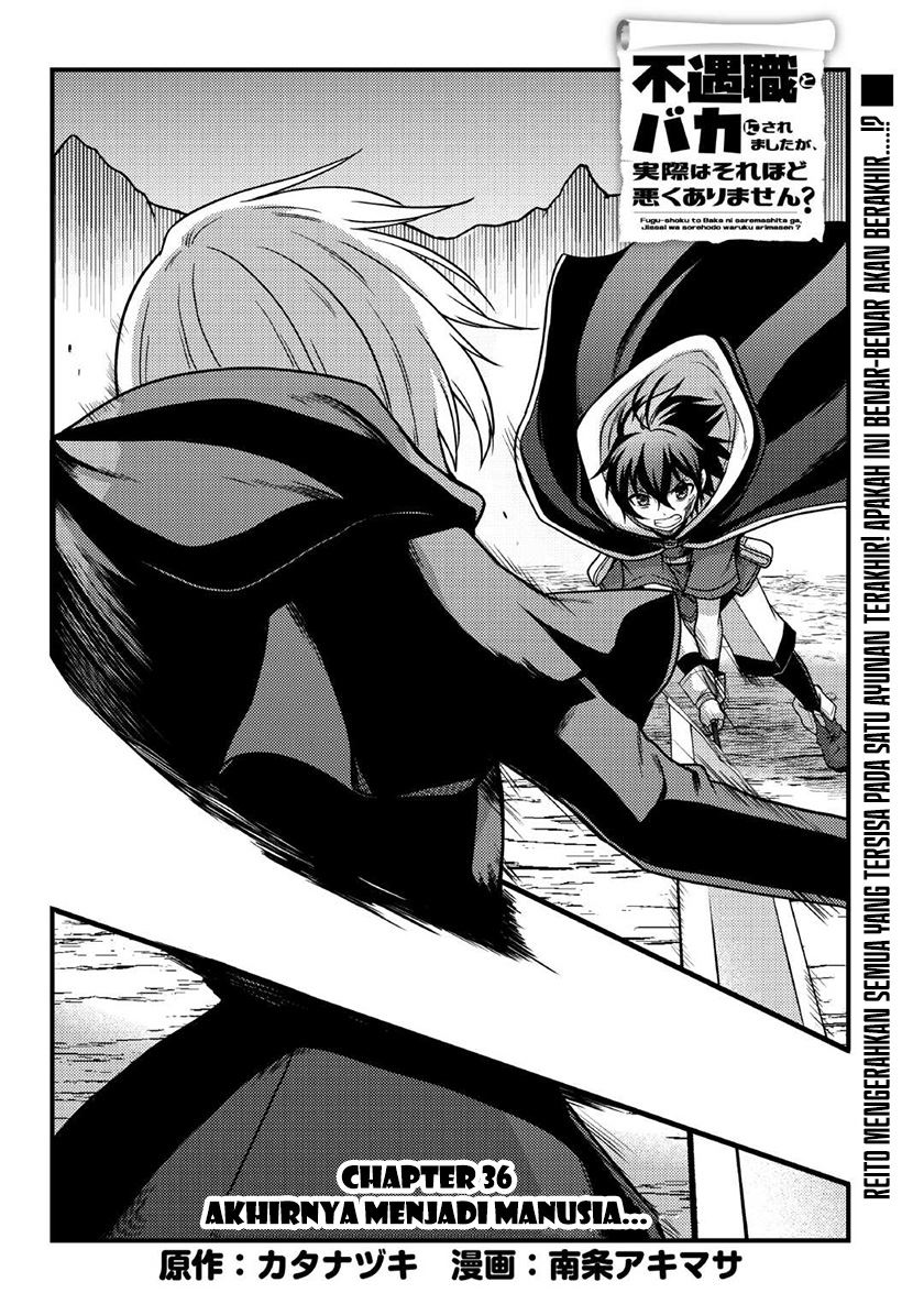Baca Fuguushoku To Baka Ni Saremashita Ga Jissai Wa Sorehodo Waruku Arimasen? Chapter 36 Gambar 2
