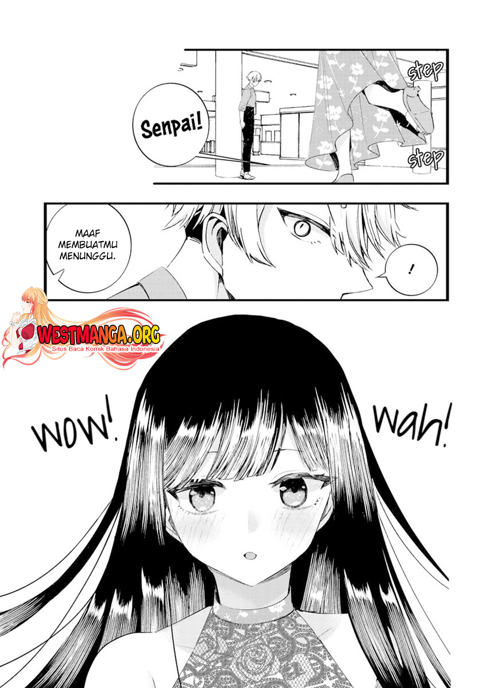 Baca Chiteki de Cool na Kouhai Bijo, Ore no Kai Neko ni naru Chapter 24 Gambar 2
