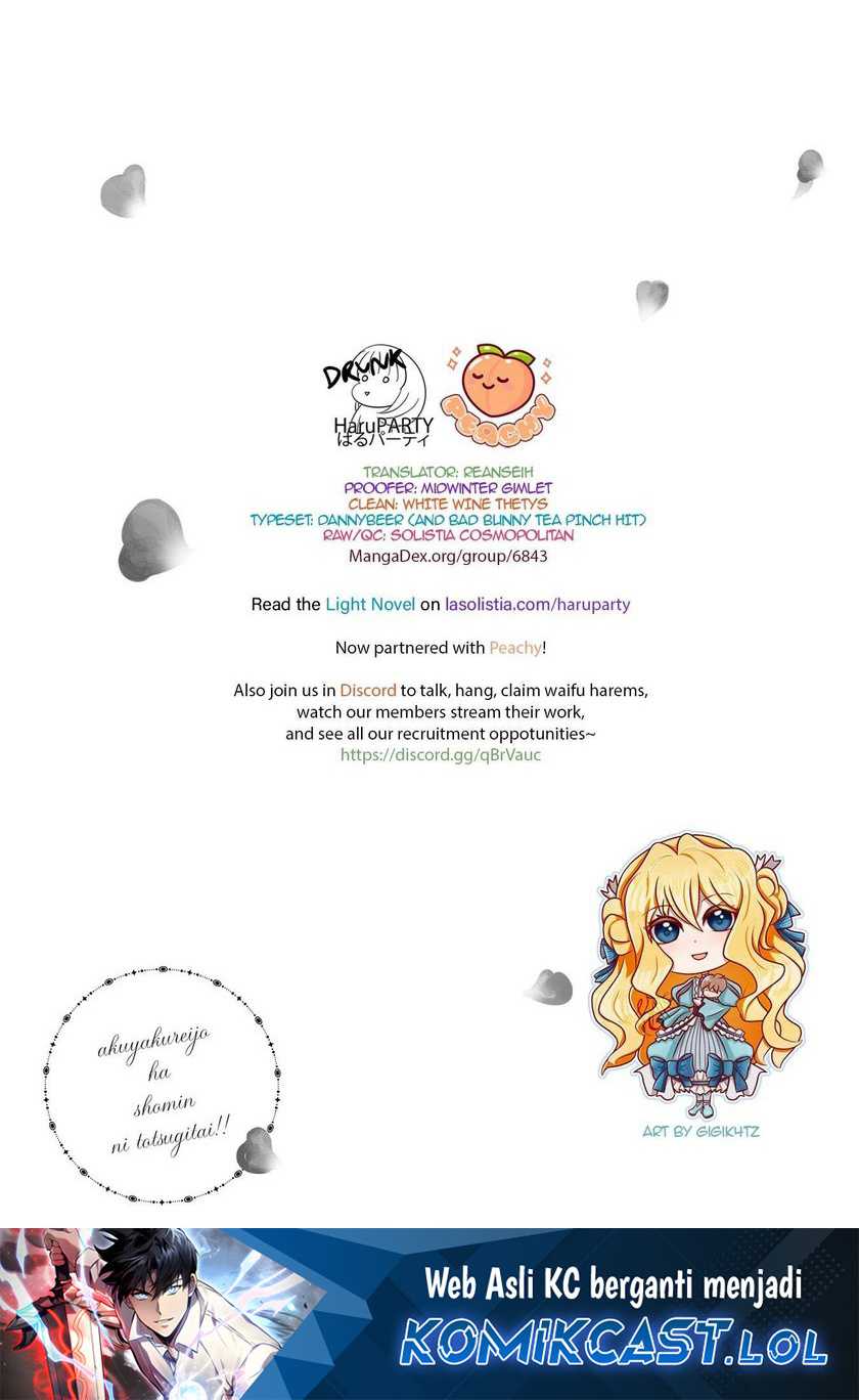 The Villainess Wants to Marry a Commoner!! Chapter 12 Gambar 33