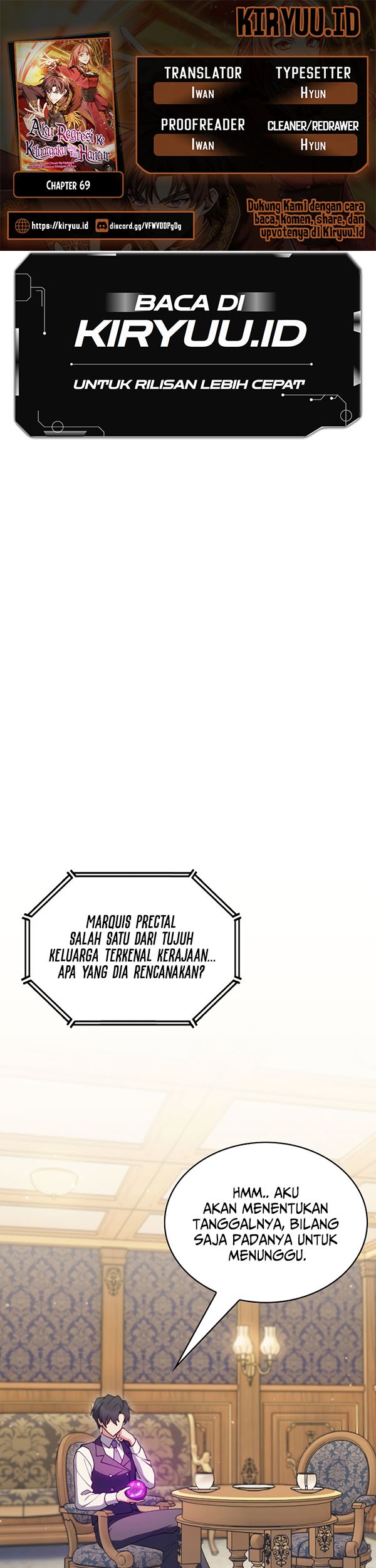 Baca Komik I Regressed to My Ruined Family Chapter 69 Gambar 1