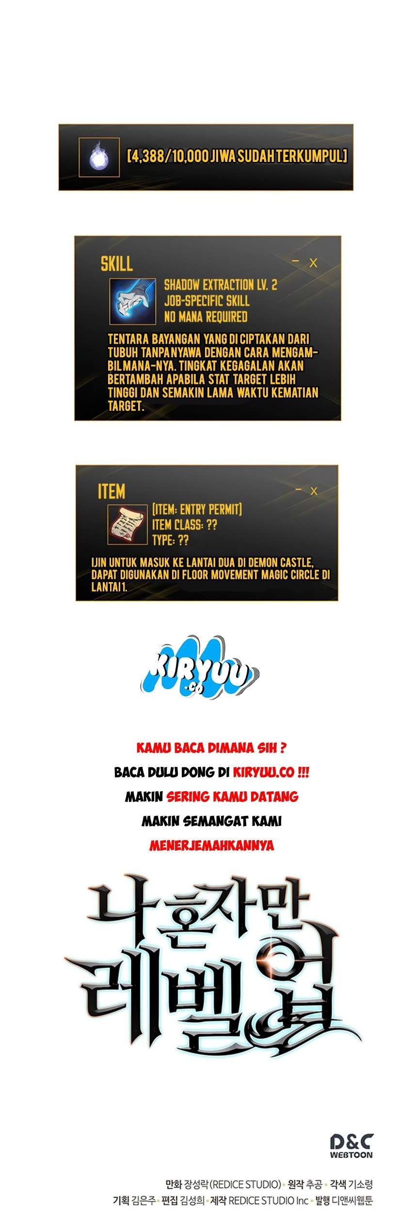 Solo Leveling Chapter 58 Gambar 74