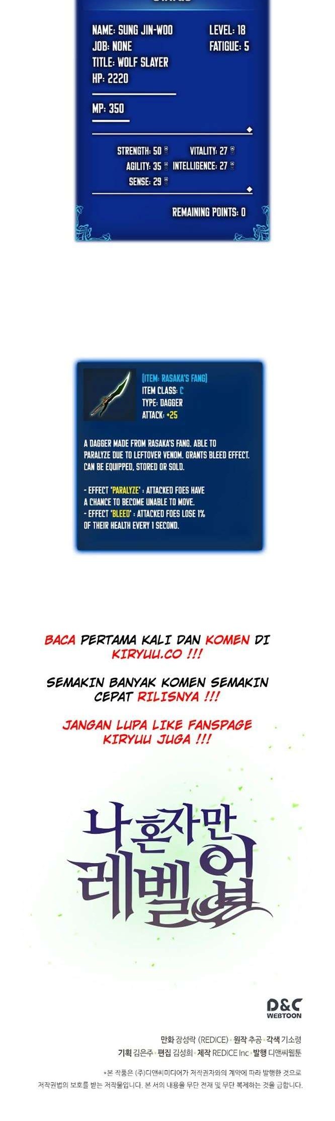 Solo Leveling Chapter 21 Gambar 42