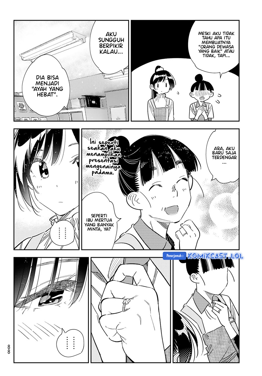 Kanojo Okarishimasu Chapter 296 Gambar 9