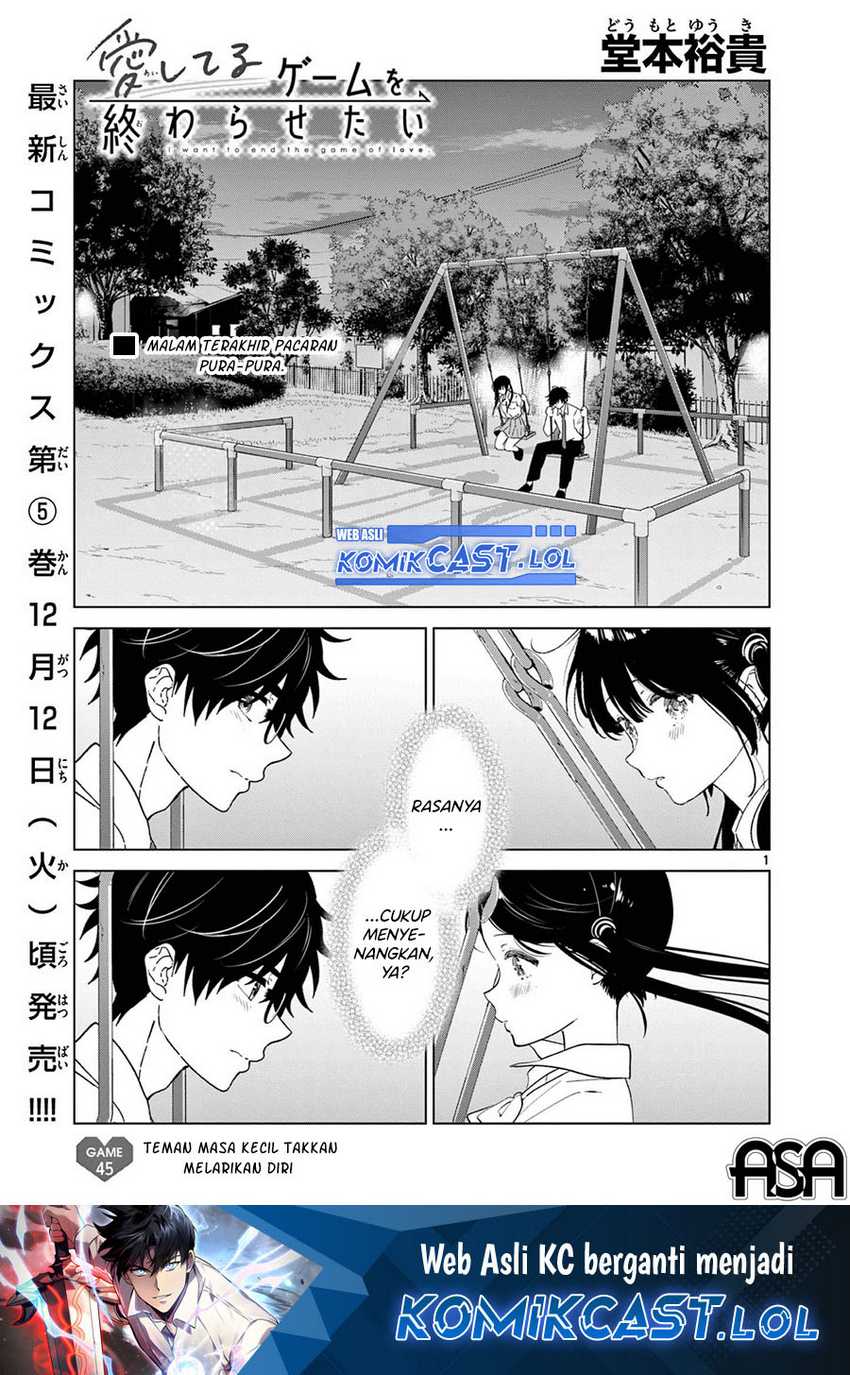 Baca  Aishiteru Game wo Owarasetai Chapter 45 Gambar 2