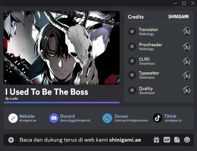 Baca Komik I Used To Be The Boss Chapter 55 Gambar 1