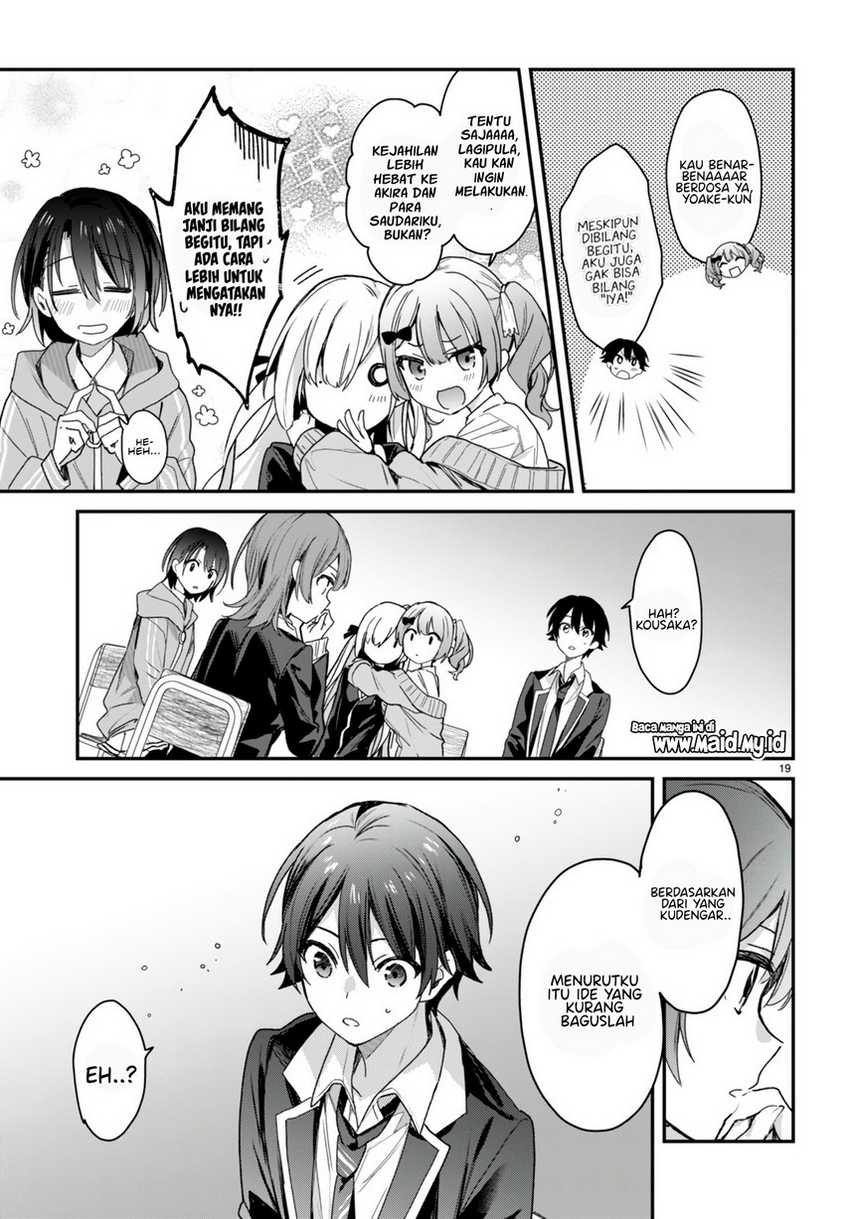 Yonshimai wa Yoru wo Omachikane Chapter 18 Gambar 21