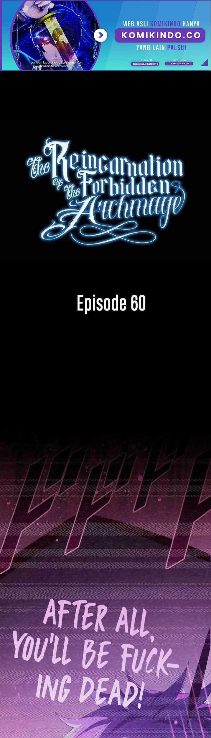 Baca The Reincarnation of the Forbidden Archmage Chapter 60 Gambar 2