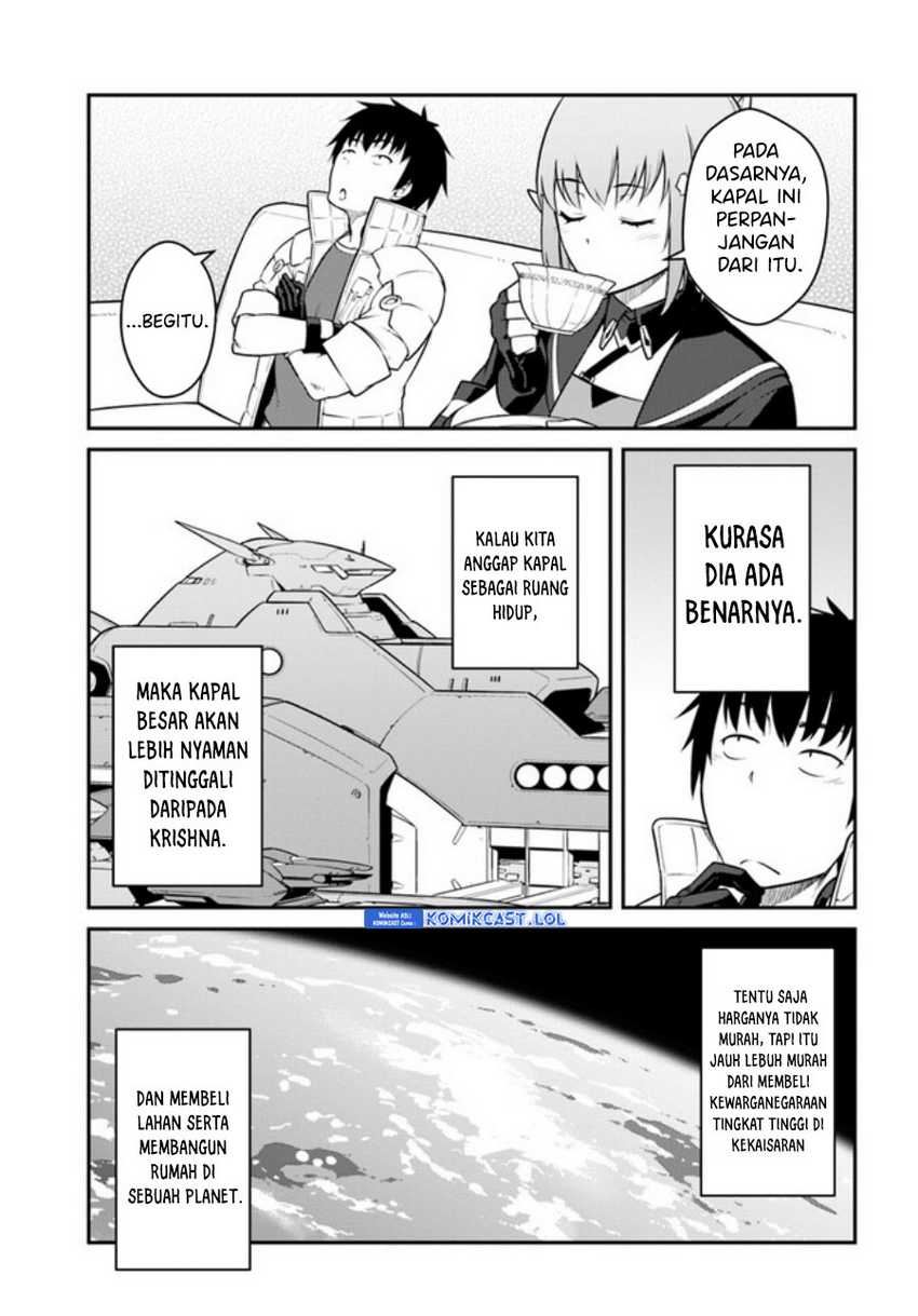 Mezametara Saikyou Soubi to Uchuusen-mochi datta no de Chapter 34.2 Gambar 14