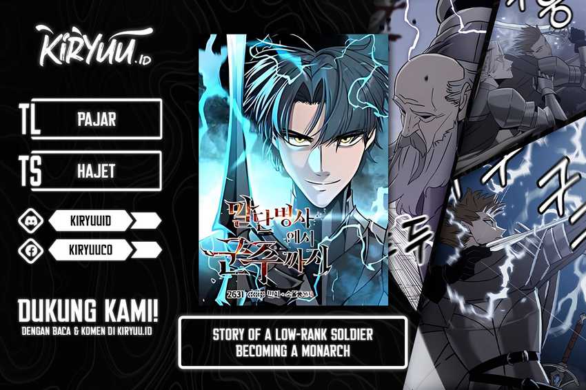 Baca Komik The Story of a Low-Rank Soldier Becoming a Monarch Chapter 131 Gambar 1