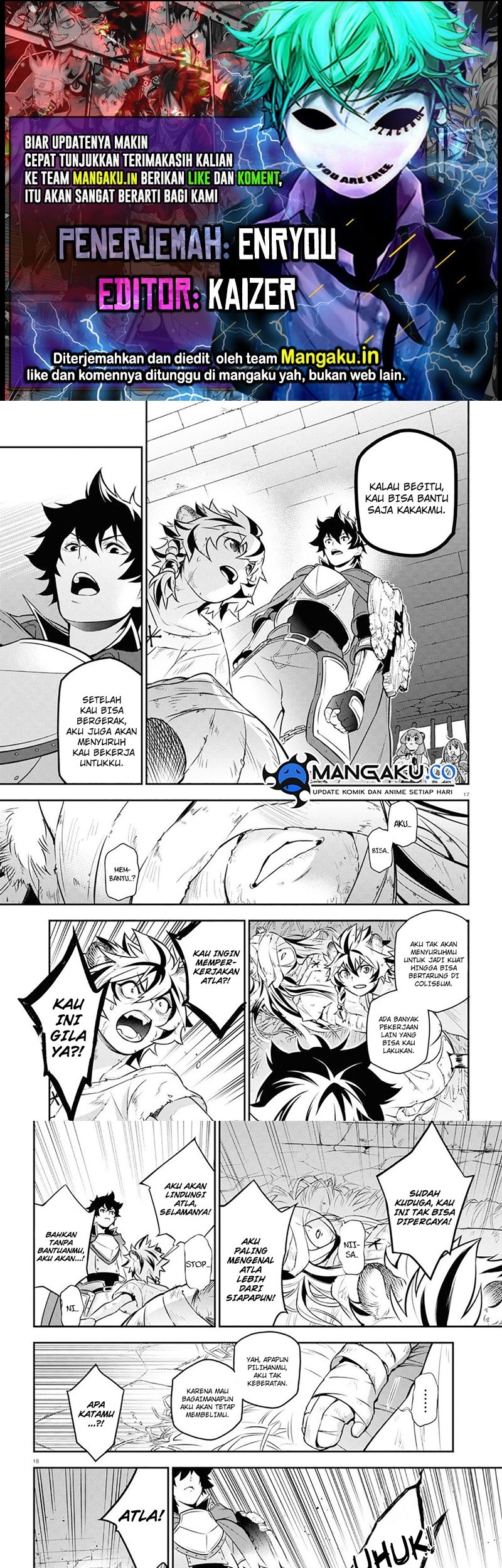 Baca Komik Tate no Yuusha no Nariagari Chapter 101.2 Gambar 1