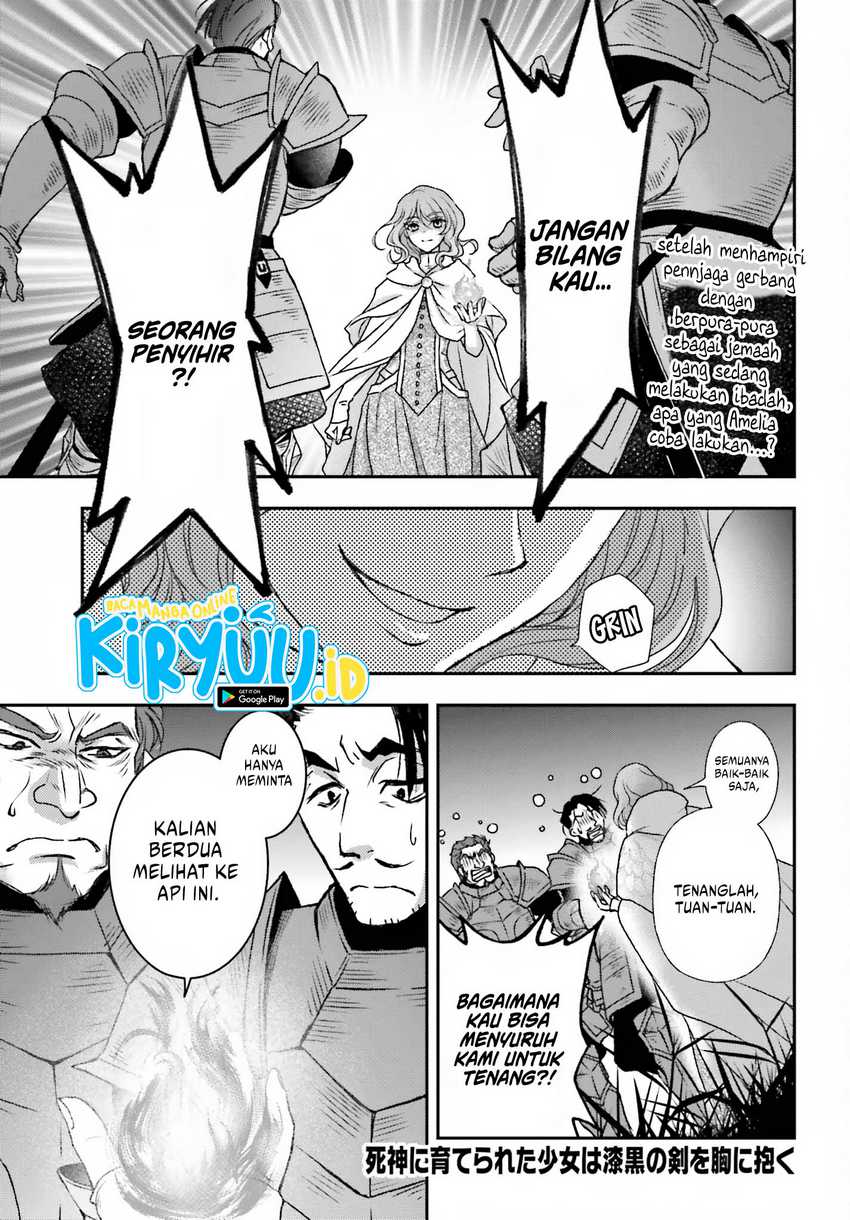 Baca Shinigami ni Sodaterareta Shoujo wa Shikkoku no Tsurugi wo Mune ni Idaku Chapter 43 Gambar 2
