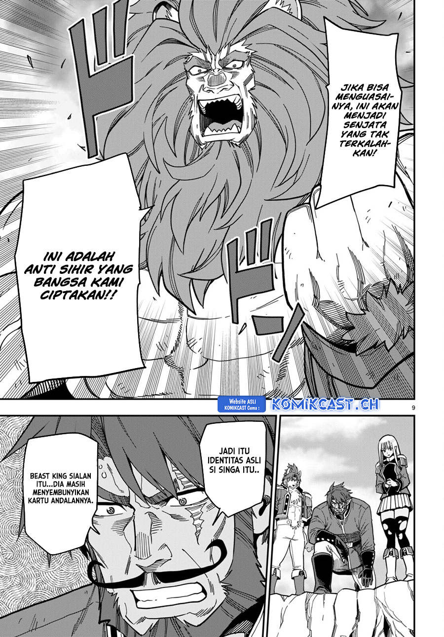 Konjiki no Moji Tsukai: Yuusha Yonin ni Makikomareta Unique Cheat Chapter 93 Gambar 10