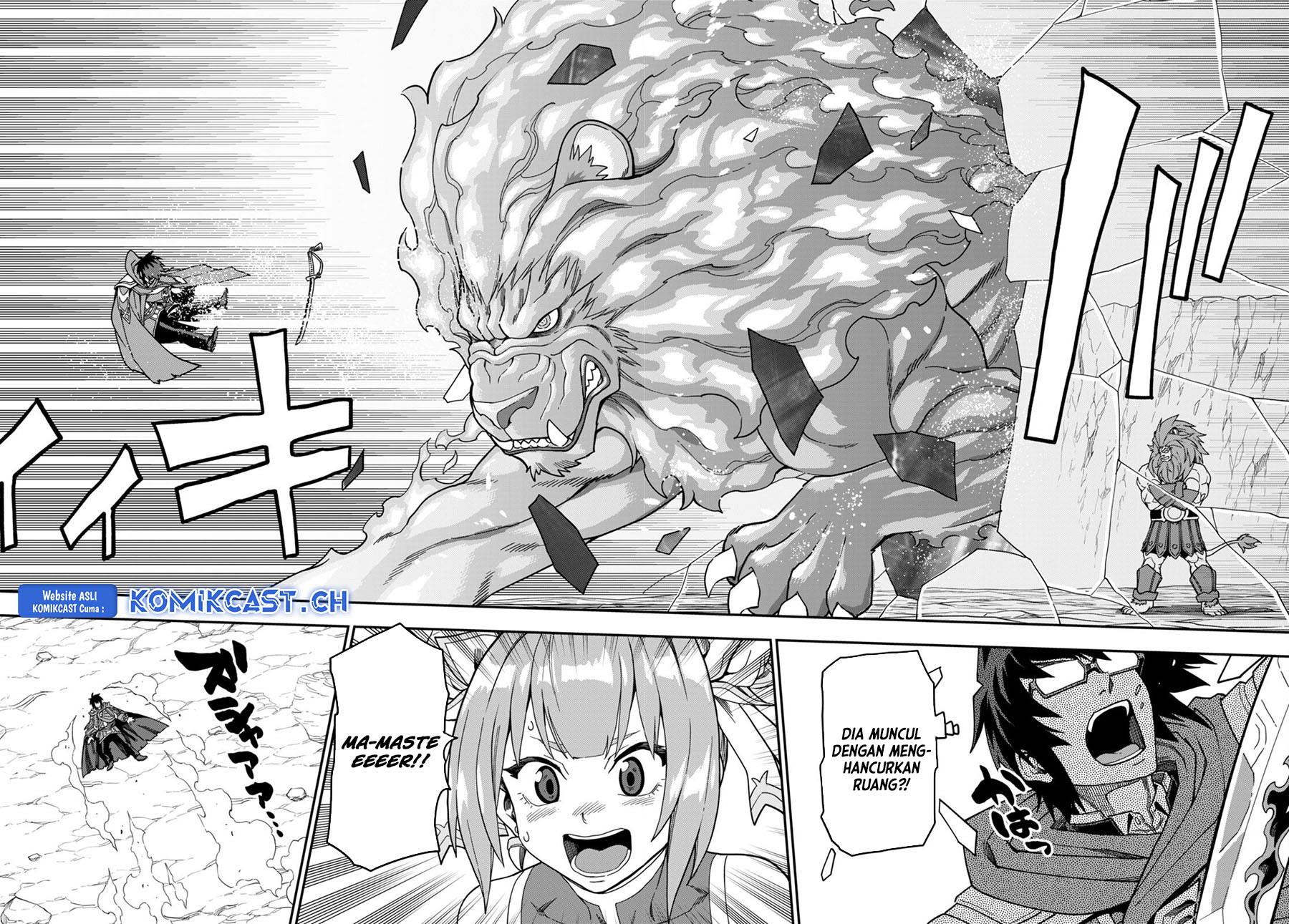 Konjiki no Moji Tsukai: Yuusha Yonin ni Makikomareta Unique Cheat Chapter 93 Gambar 13