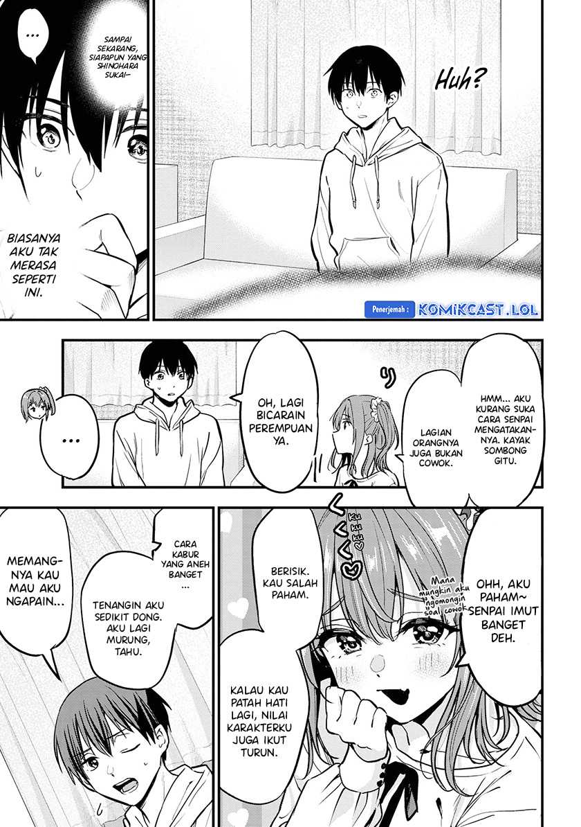 Kanojo ni Uwaki Sareteita Ore ga Koakuma na Kouhai ni Natsukarete Imasu Chapter 19 Gambar 14