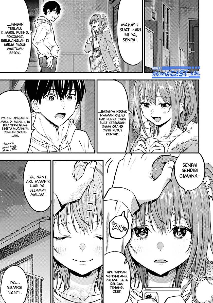 Kanojo ni Uwaki Sareteita Ore ga Koakuma na Kouhai ni Natsukarete Imasu Chapter 19 Gambar 16