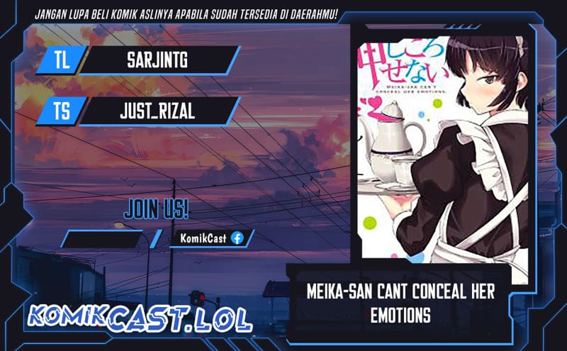 Baca Komik Meika-san Can’t Conceal Her Emotions Chapter 122 Gambar 1