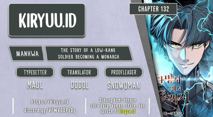 Baca Komik The Story of a Low-Rank Soldier Becoming a Monarch Chapter 132 Gambar 1
