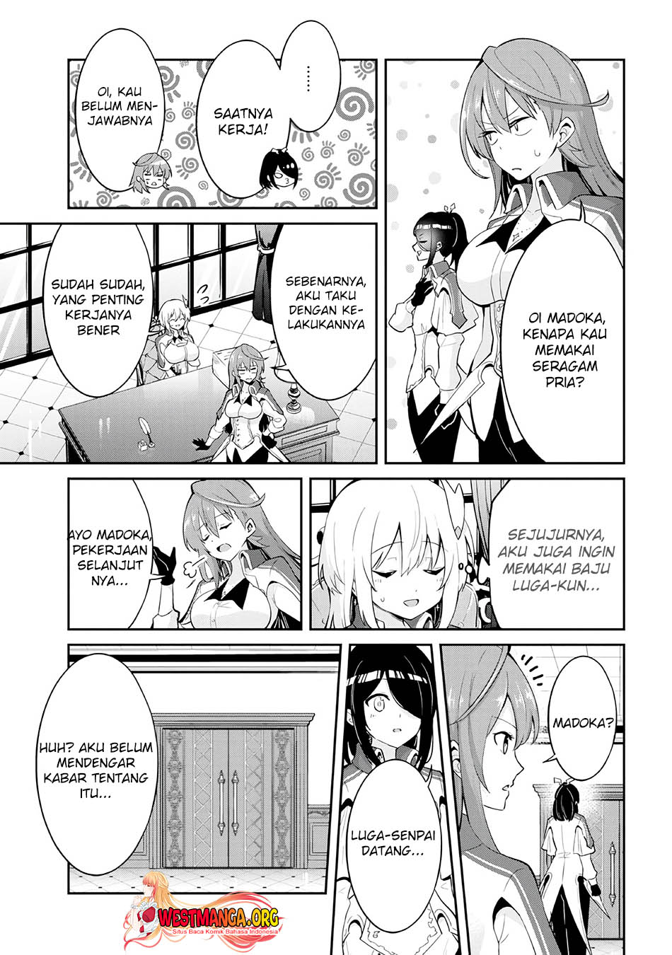 Seikishi ni Natta kedo Danchou no Oppai ga Sugosugite Kokoro ga Kiyomerarenai Chapter 25 Gambar 10