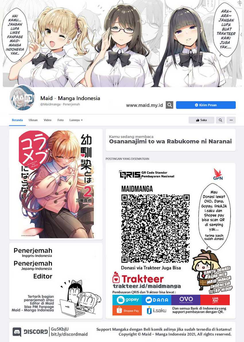 Baca  Osananajimi to wa Rabukome ni Naranai Chapter 15 Gambar 2
