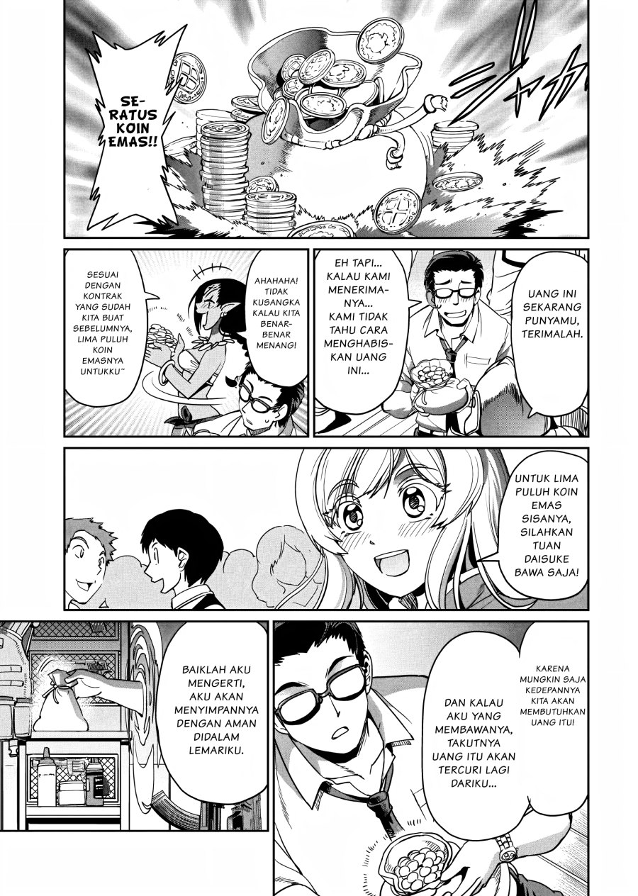 Isekai Shoukan Oji-san no Juumusou Life – Sabage Suki Salaryman wa Kaisha Owari ni Isekai e Chokki suru Chapter 10 Gambar 14