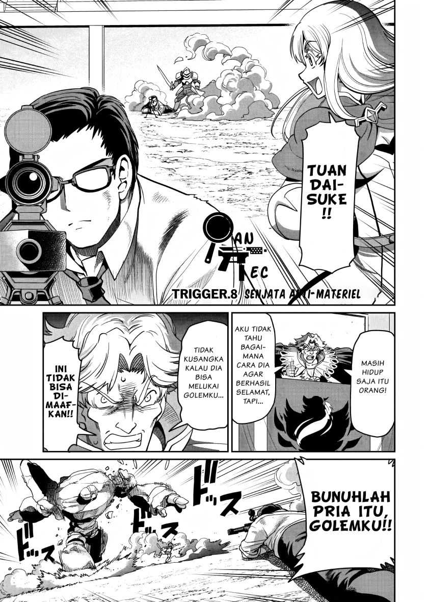 Baca Isekai Shoukan Oji-san no Juumusou Life – Sabage Suki Salaryman wa Kaisha Owari ni Isekai e Chokki suru Chapter 08 Gambar 2