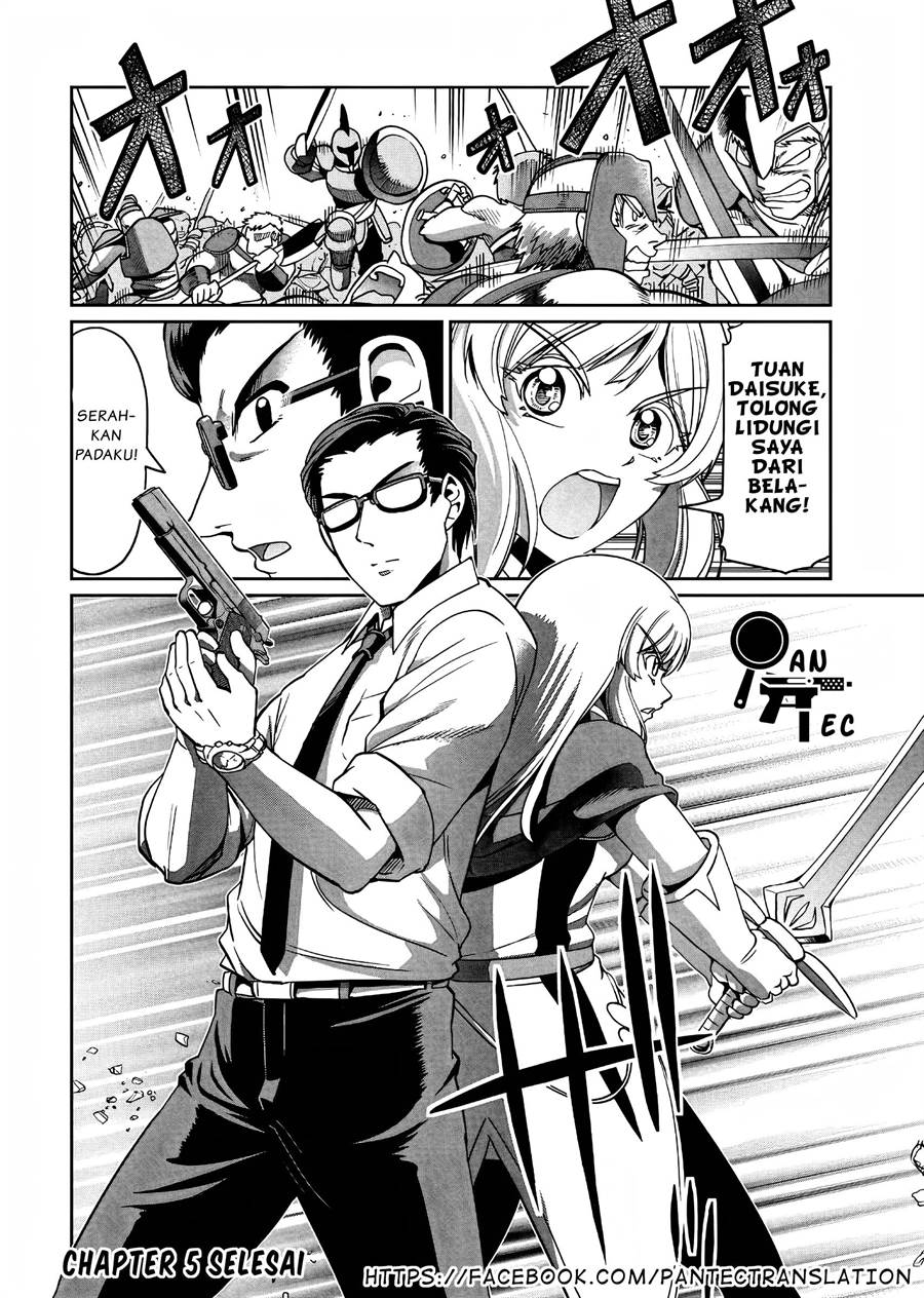 Isekai Shoukan Oji-san no Juumusou Life – Sabage Suki Salaryman wa Kaisha Owari ni Isekai e Chokki suru Chapter 05 Gambar 21