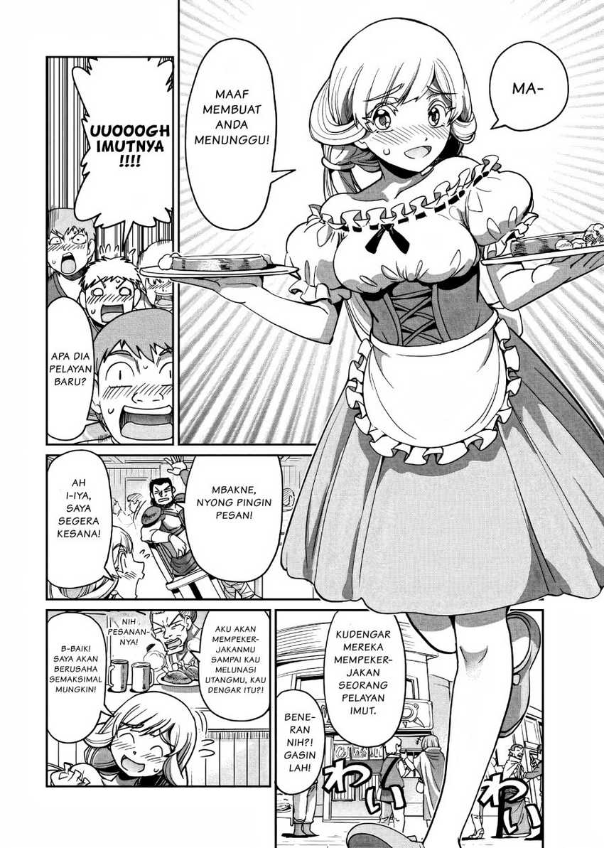 Isekai Shoukan Oji-san no Juumusou Life – Sabage Suki Salaryman wa Kaisha Owari ni Isekai e Chokki suru Chapter 04 Gambar 13