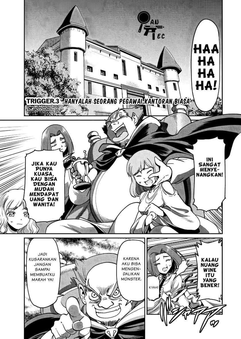 Baca Isekai Shoukan Oji-san no Juumusou Life – Sabage Suki Salaryman wa Kaisha Owari ni Isekai e Chokki suru Chapter 03 Gambar 2