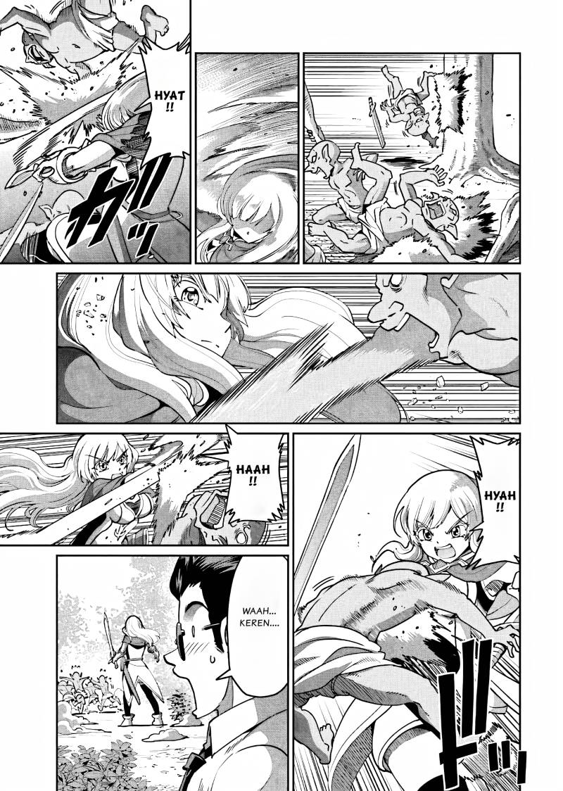 Isekai Shoukan Oji-san no Juumusou Life – Sabage Suki Salaryman wa Kaisha Owari ni Isekai e Chokki suru Chapter 01 Gambar 12
