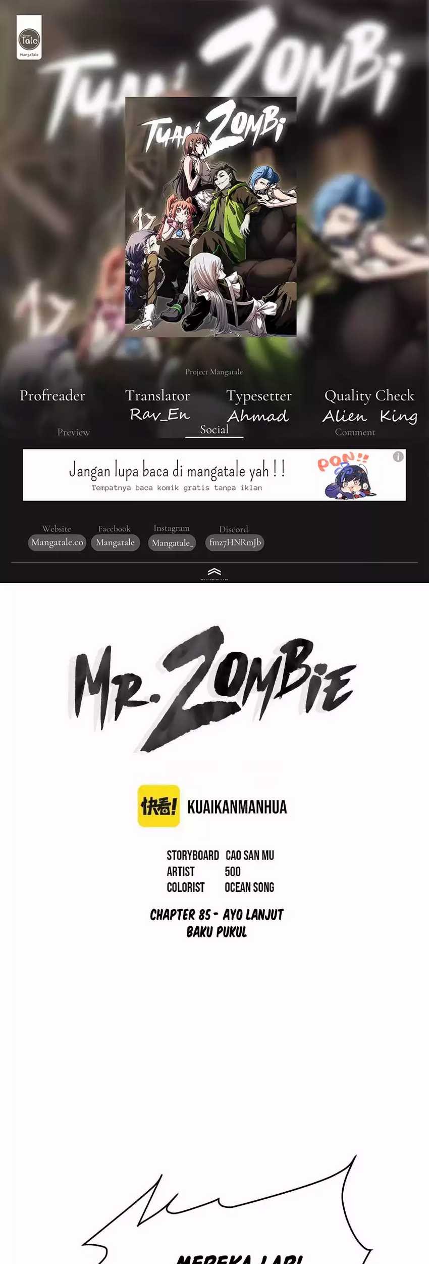 Baca Komik Mr. Zombie Chapter 85 Gambar 1