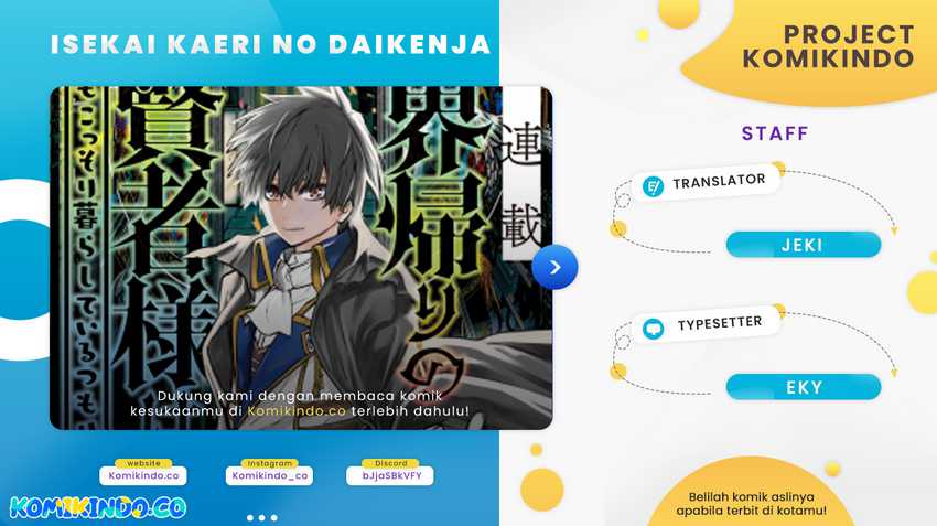 Baca Komik Isekai Kaeri no Daikenja-sama wa Sore Demo Kossori Kurashite Iru Tsumori desu Chapter 28 Gambar 1