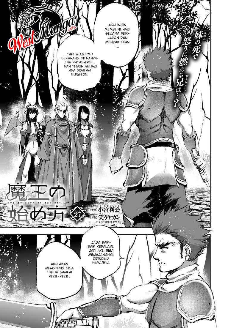Maou no Hajimekata Chapter 27 Gambar 4