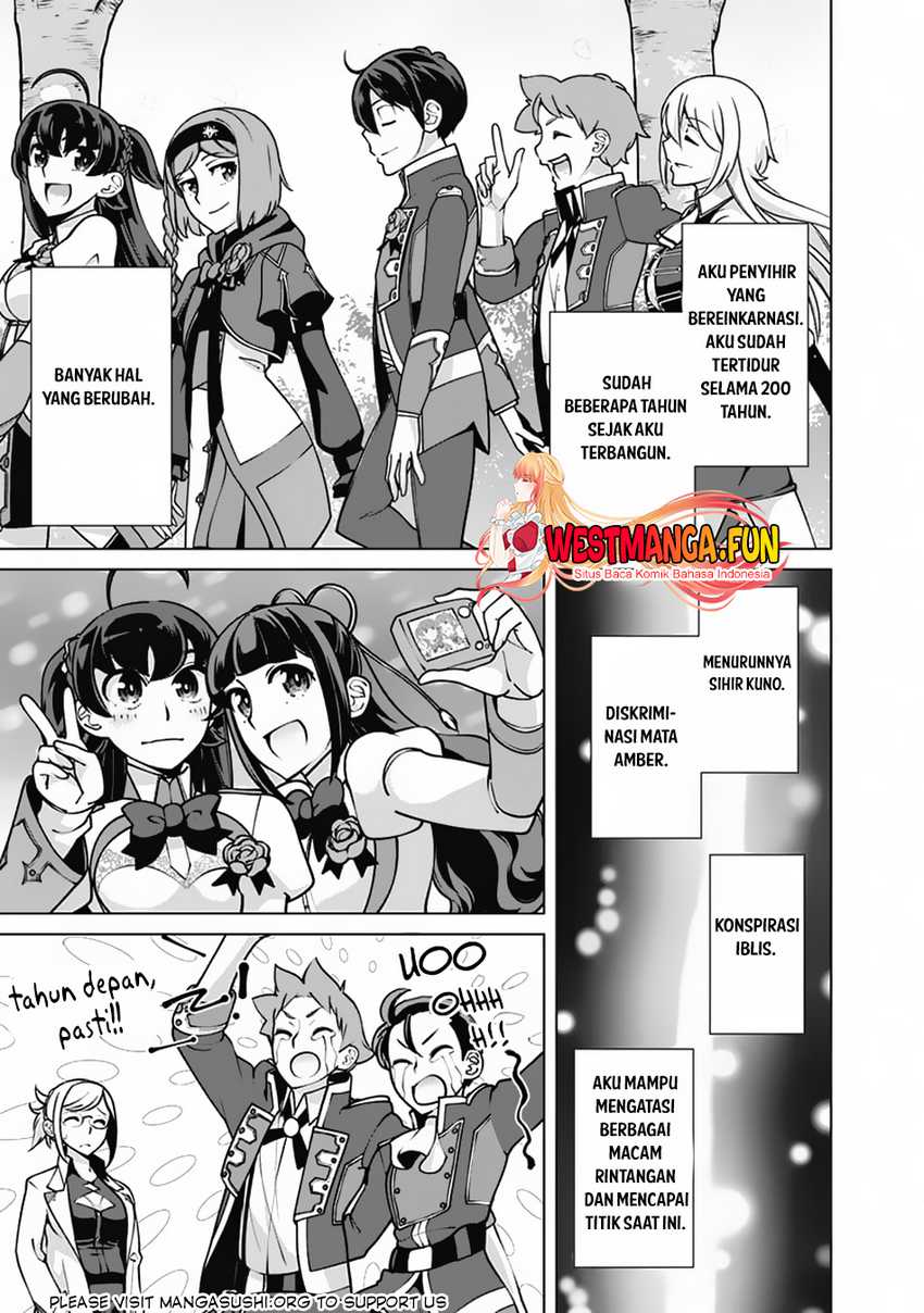 Rettou Me no Tensei Majutsushi Shiitage Rareta Moto Yuusha wa Mirai no Sekai o Yoyuu de Ikinuku Chapter 113 Gambar 18