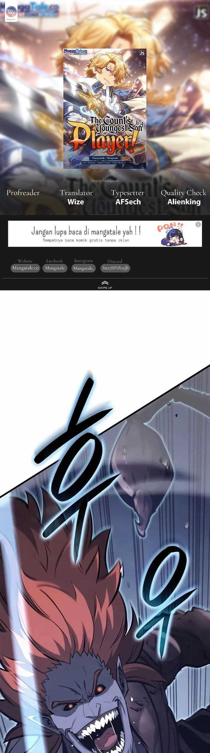 Baca Komik The Count’s Youngest Son Is A Player! Chapter 38 Gambar 1