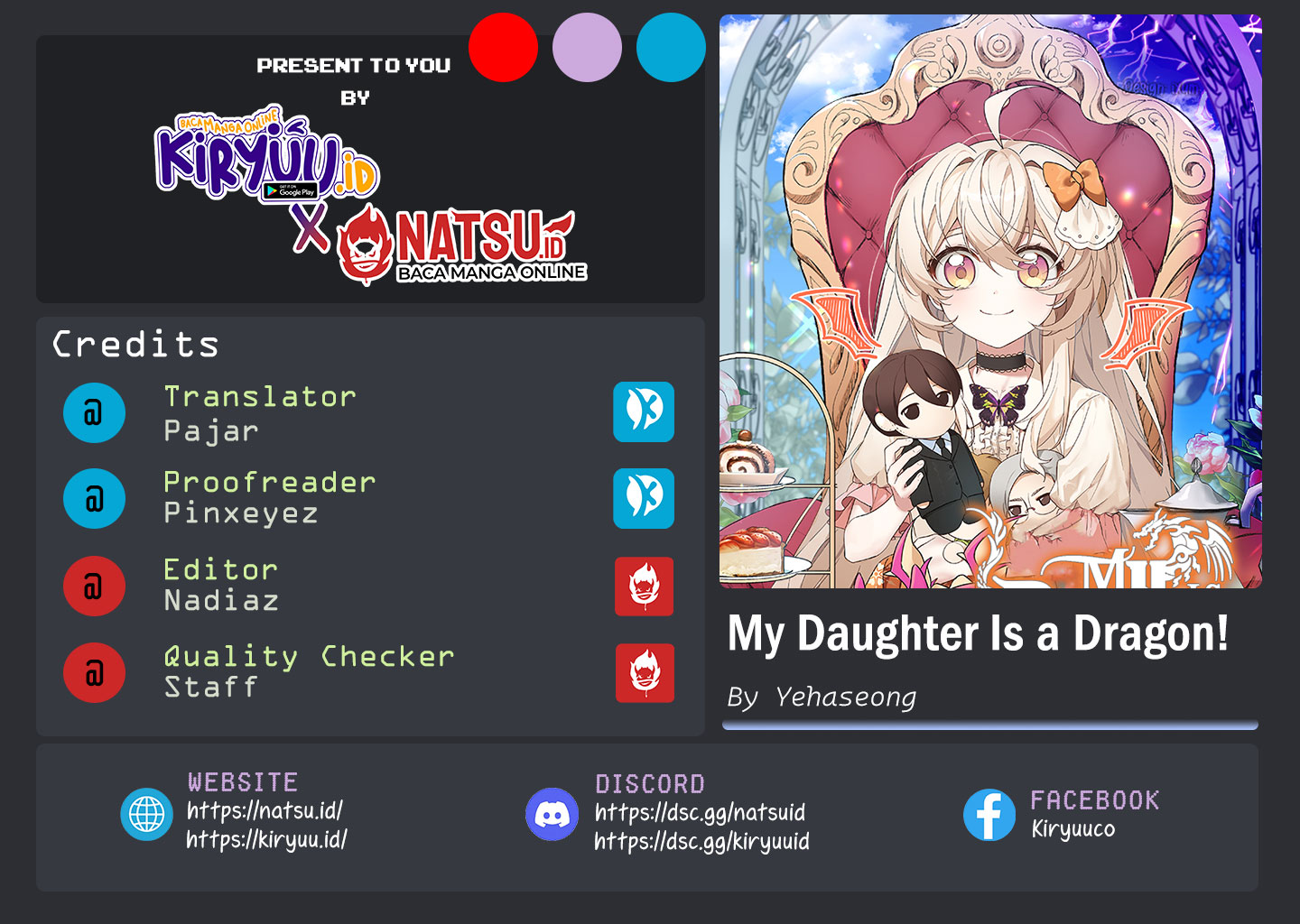 Baca Komik My Daughter Is a Dragon! Chapter 70 Gambar 1