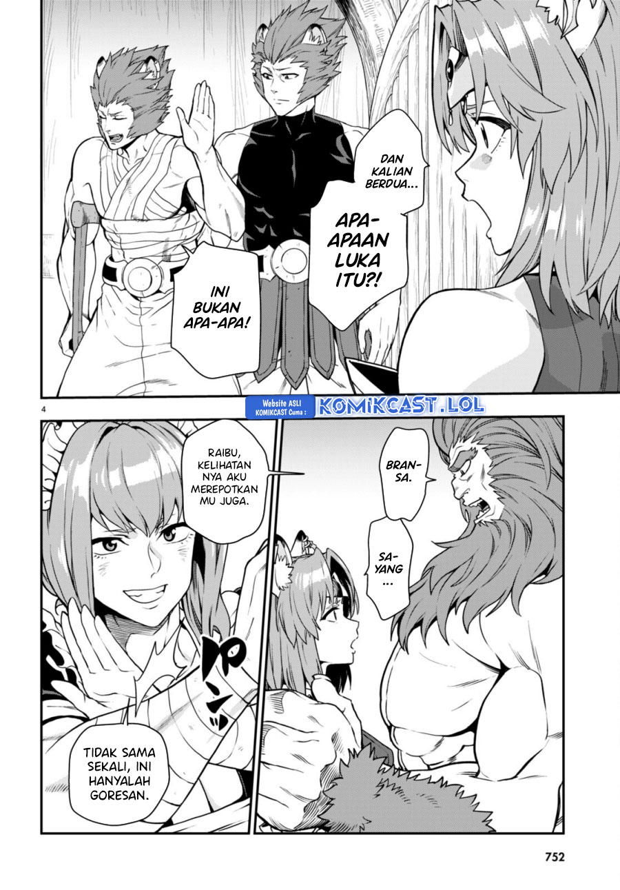 Konjiki no Moji Tsukai: Yuusha Yonin ni Makikomareta Unique Cheat Chapter 100 Gambar 5