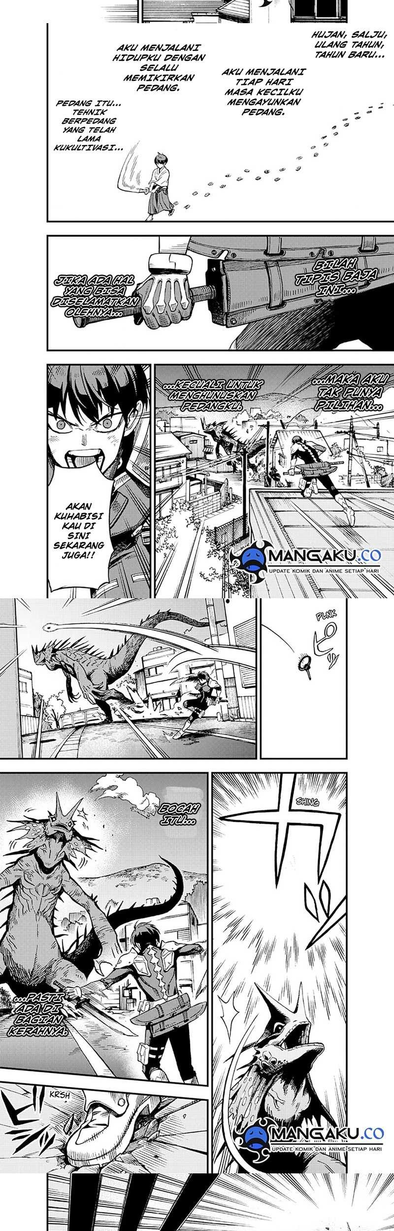 8Kaijuu B-Side Chapter 03.2 Gambar 3