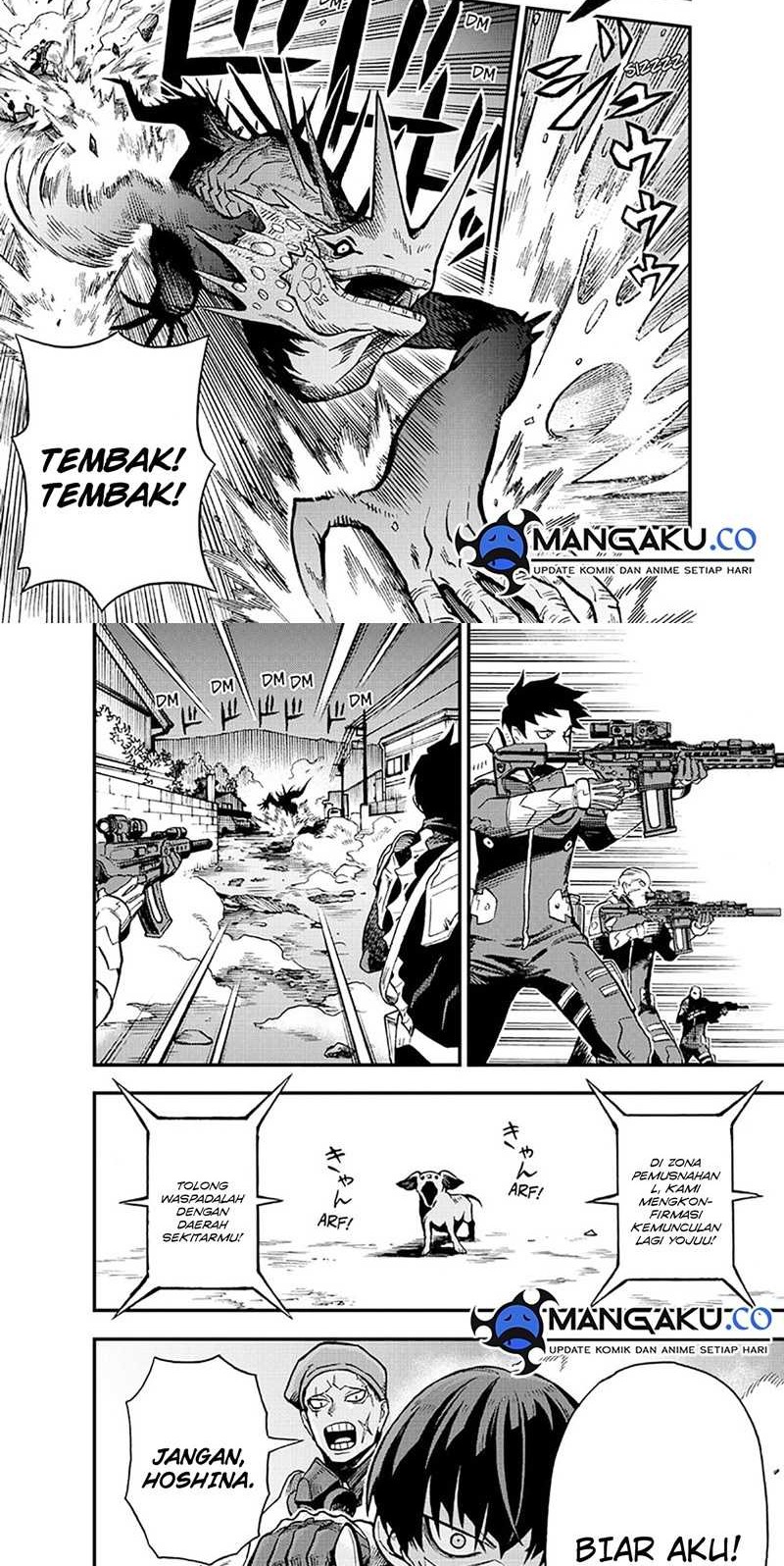 8Kaijuu B-Side Chapter 03.1 Gambar 8
