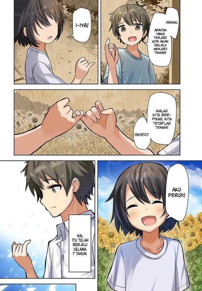 Tenkou-saki no Seiso Karen na Bishoujo ga, Mukashi Danshi to Omotte Issho ni Asonda Osananajimi datta Ken Chapter 01 Gambar 4