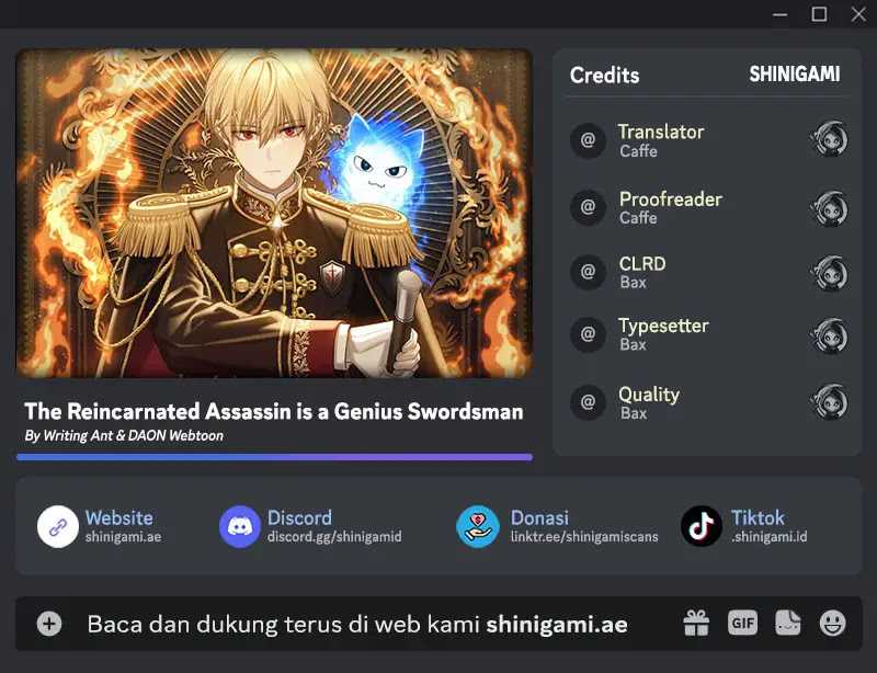Baca Komik The Reincarnated Assassin is a Genius Swordsman Chapter 35 Gambar 1