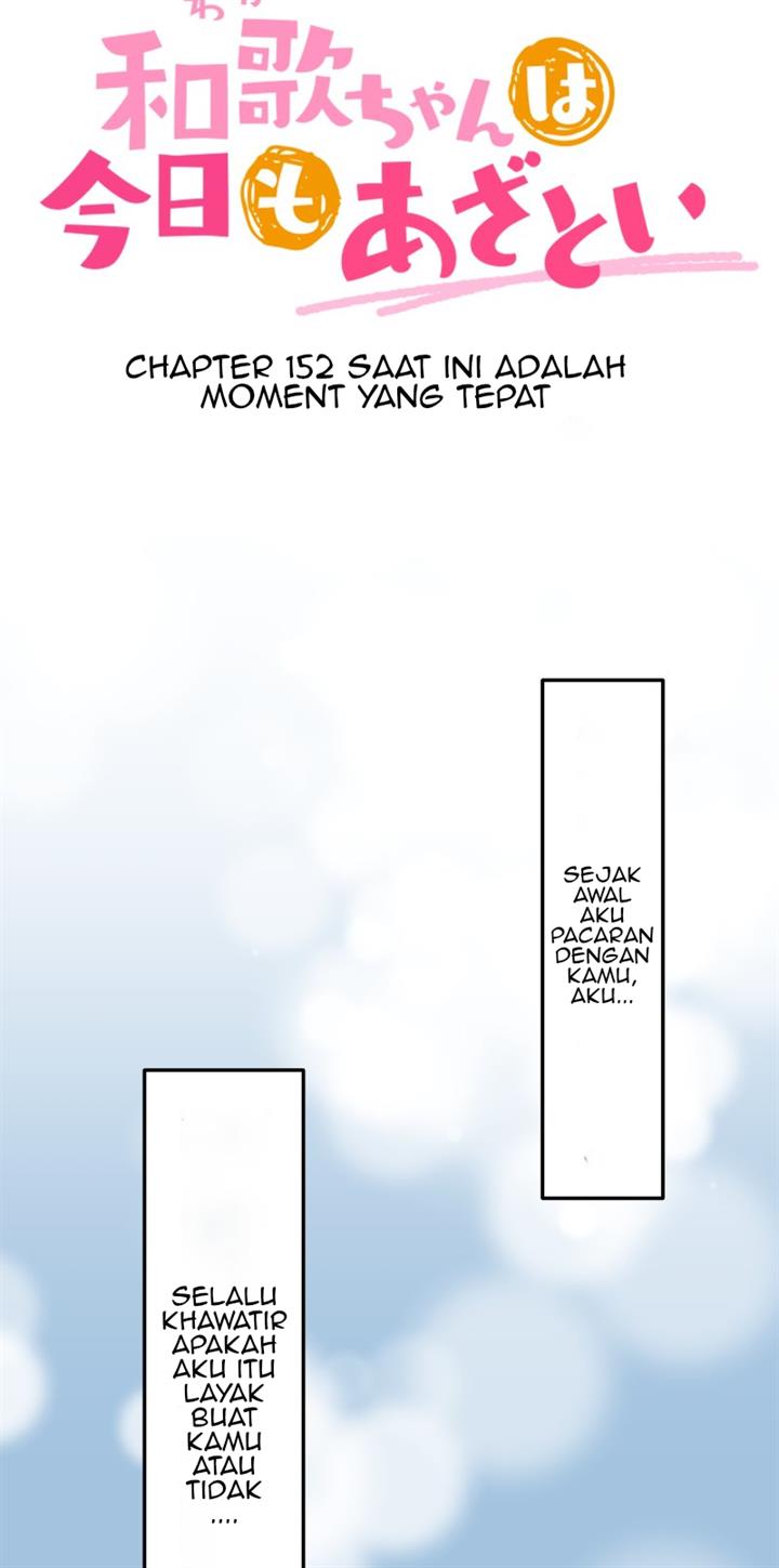 Waka-chan Is Flirty Again Chapter 152 Gambar 8