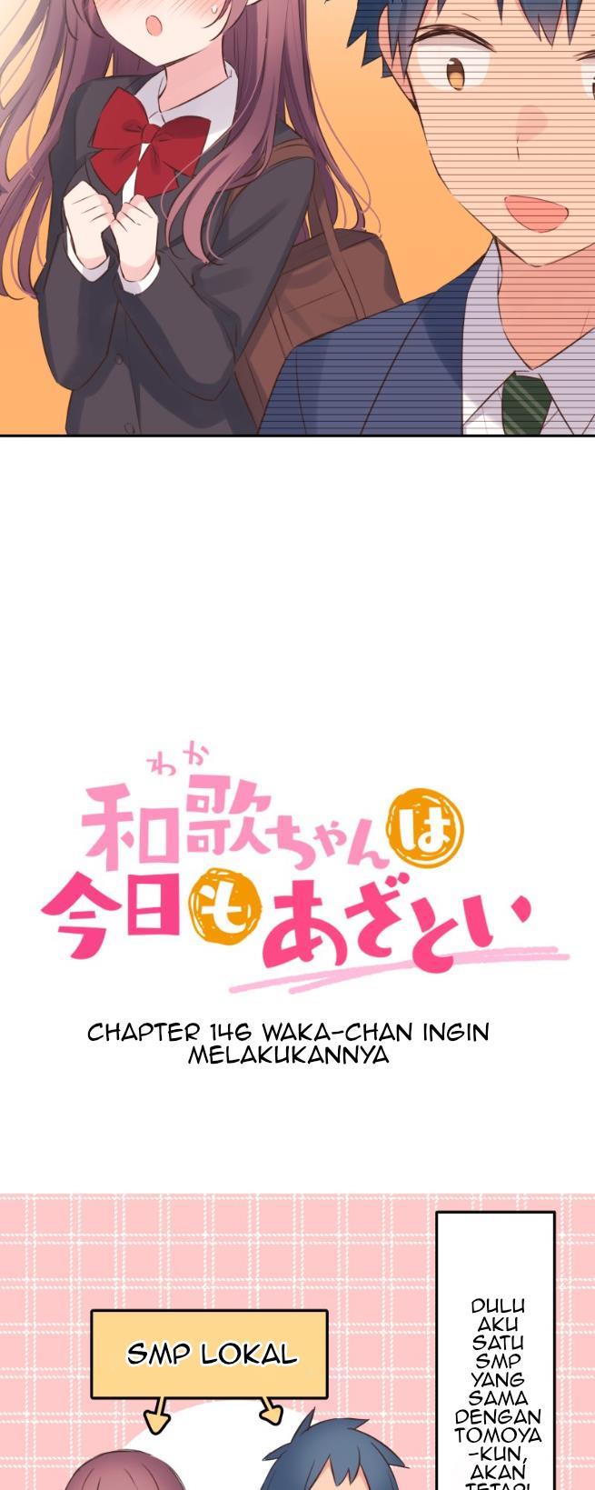 Waka-chan Is Flirty Again Chapter 146 Gambar 5