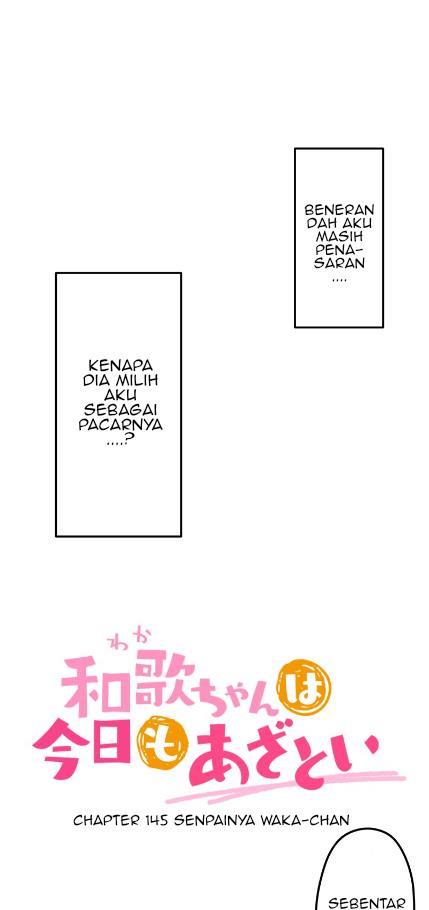Waka-chan Is Flirty Again Chapter 145 Gambar 4