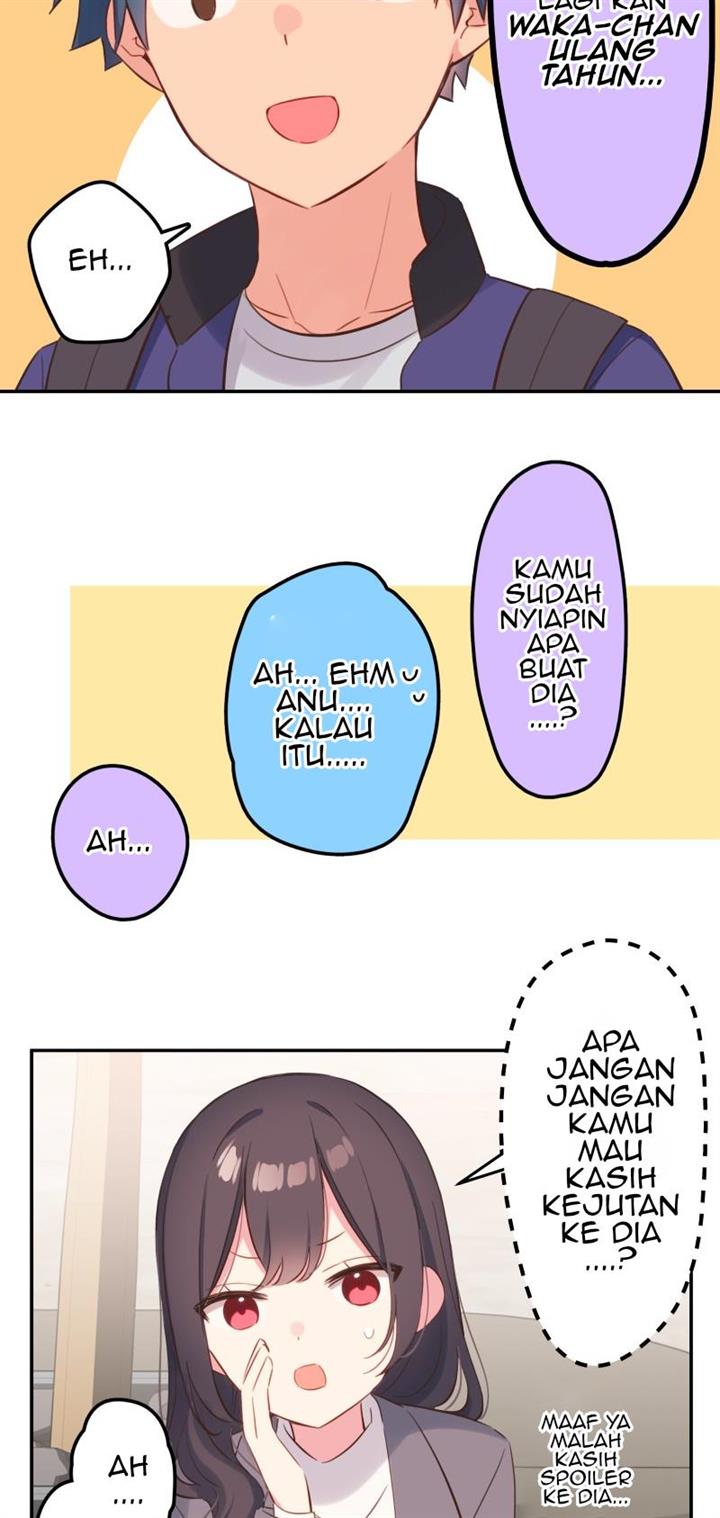 Waka-chan Is Flirty Again Chapter 143 Gambar 29