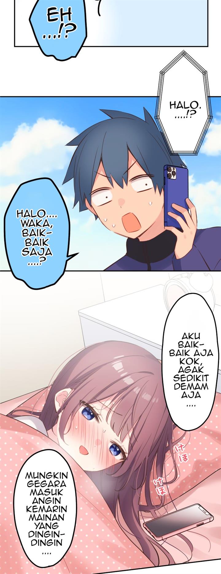 Waka-chan Is Flirty Again Chapter 133 Gambar 23