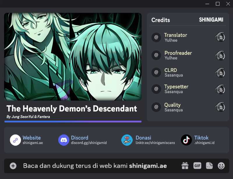 Baca Komik The Heavenly Demon’s Descendant Chapter 23 Gambar 1