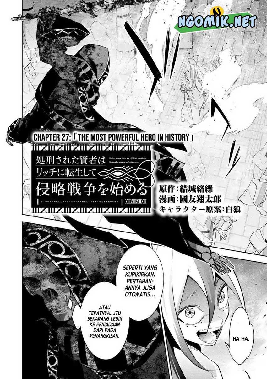 The Executed Sage is Reincarnated as a Lich and Starts an All-Out War Chapter 27 Gambar 3