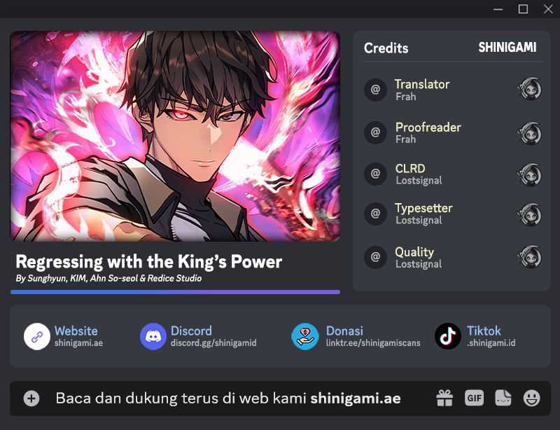 Baca Komik Regressing With The King’s Power Chapter 22 Gambar 1