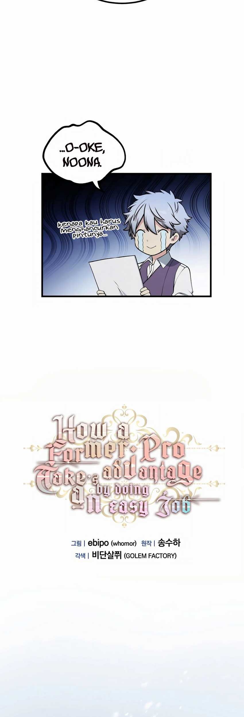 How a Former Pro Takes Advantage by Doing an Easy Job Chapter 58 Gambar 39