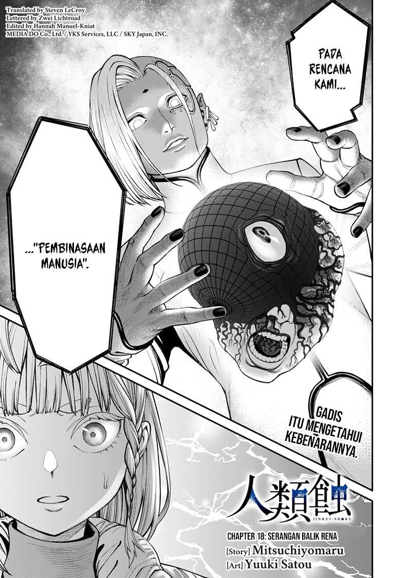 Baca Jinrui-Shoku: Blight of Man Chapter 18 Gambar 2